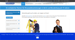 Desktop Screenshot of bundschuh-zeitarbeit.com